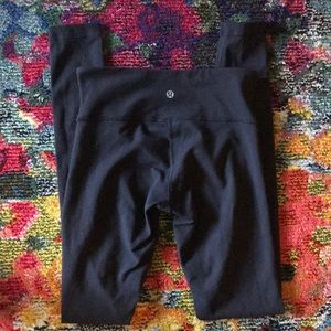 🍋 Lululemon Black WU Full-Length; Size 4